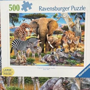 Ravensburger 500 Large Piece Format preowned complete puzzle🧩